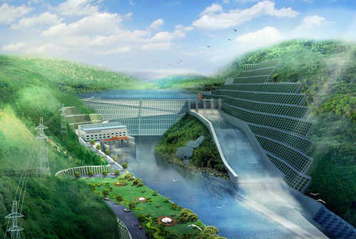 磐石老挝南塔河1号水电站项目
